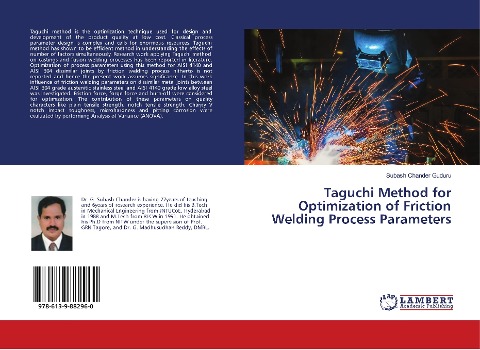 Taguchi Method for Optimization of Friction Welding Process Parameters