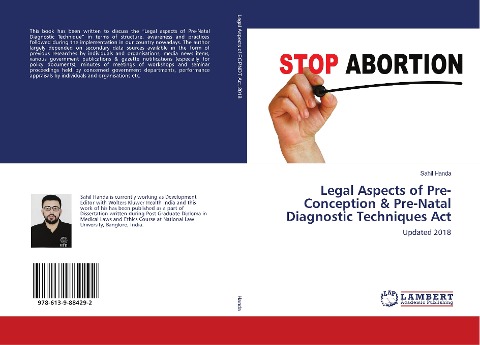 Legal Aspects of Pre-Conception & Pre-Natal Diagnostic Techniques Act: Updated 2018