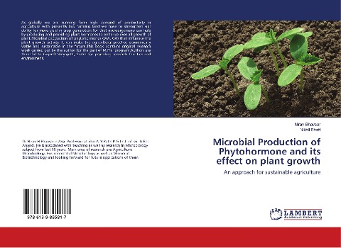 Microbial Production of Phytohormone and its effect on plant growth: An approach for sustainable agriculture