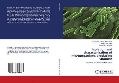 Isolation and characterization of microorganisms producing vitamins: Microbial production of vitamins