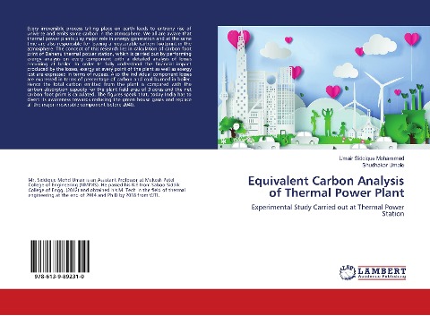 Equivalent Carbon Analysis of Thermal Power Plant: Experimental Study Carried out at Thermal Power Station