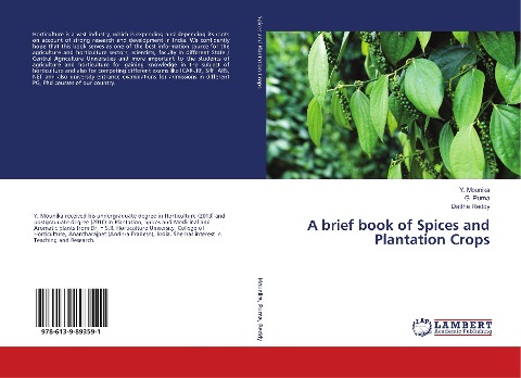 A brief book of Spices and Plantation Crops