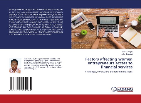 Factors affecting women entrepreneurs access to financial services: Challenges, conclusions and recommendations
