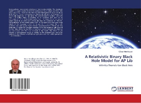 A Relativistic Binary Black Hole Model for AP Lib: With Kip Thornes Kerr Black Hole