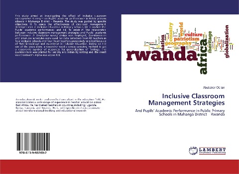 Inclusive Classroom Management Strategies: And Pupils Academic Performance in Public Primary Schools in Muhanga District - Rwanda