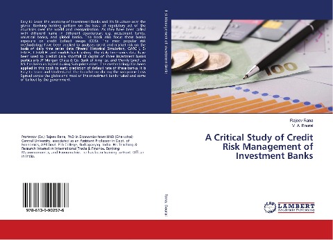 A Critical Study of Credit Risk Management of Investment Banks