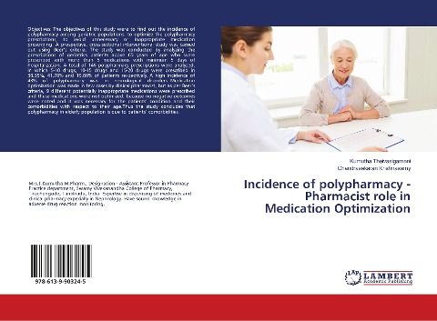 Incidence of polypharmacy - Pharmacist role in Medication Optimization