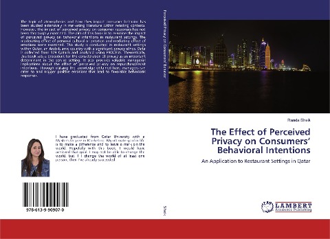 The Effect of Perceived Privacy on Consumers Behavioral Intentions: An Application to Restaurant Settings in Qatar