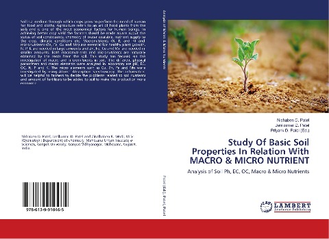 Study Of Basic Soil Properties In Relation With MACRO & MICRO NUTRIENT: Analysis of Soil Ph, EC, OC, Macro & Micro Nutrients
