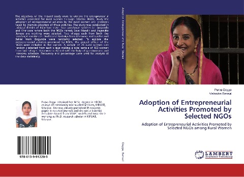 Adoption of Entrepreneurial Activities Promoted by Selected NGOs: Adoption of Entrepreneurial Activities Promoted by Selected NGOs among Rural Women