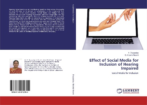 Effect of Social Media for Inclusion of Hearing Impaired: Social Media for Inclusion