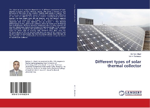 Different types of solar thermal collector