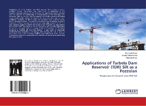 Applications of Tarbela Dam Reservoir (TDR) Silt as a Pozzolan: Production of Cement from TDR Silt