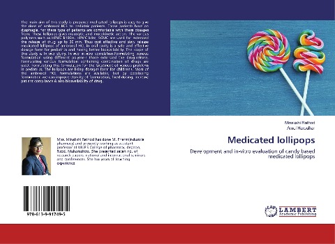 Medicated lollipops: Development and in-vitro evaluation of candy based medicated lollipops