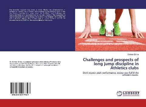 Challenges and prospects of long jump discipline in Athletics clubs: Dont expect peak performance, except you fulfill the athletes needs.