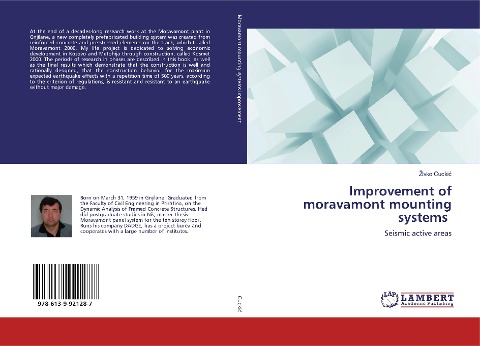 Improvement of moravamont mounting systems: Seismic active areas