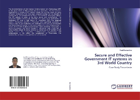 Secure and Effective Government IT systems in 3rd World Country: Case Study Timor-Leste