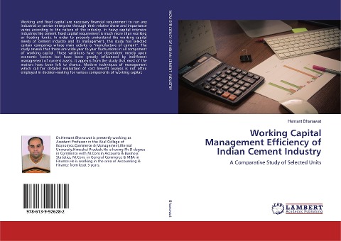 Working Capital Management Efficiency of Indian Cement Industry: A Comparative Study of Selected Units