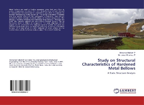 Study on Structural Characteristics of Hardened Metal Bellows: A Static Structural Analysis
