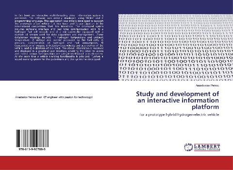 Study and development of an interactive information platform: for a prototype hybrid hydrogen-electric vehicle