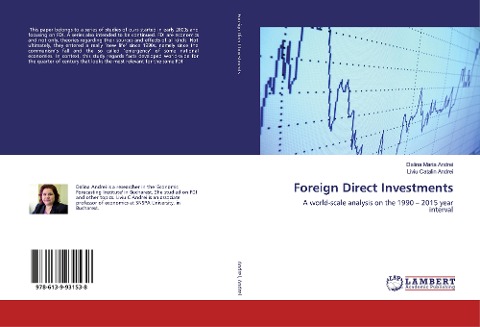 Foreign Direct Investments: A world-scale analysis on the 1990 - 2015 year interval