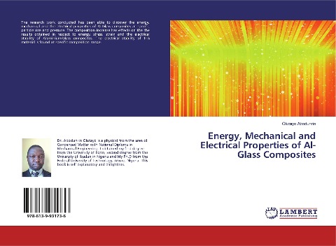 Energy, Mechanical and Electrical Properties of Al-Glass Composites