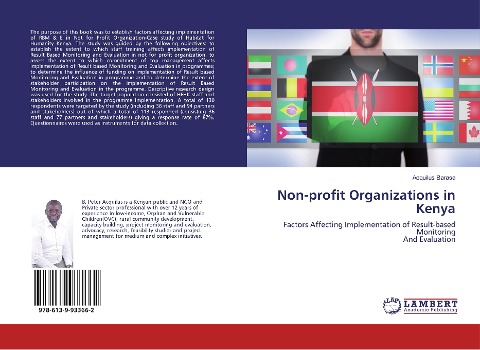 Non-profit Organizations in Kenya: Factors Affecting Implementation of Result-based Monitoring And Evaluation