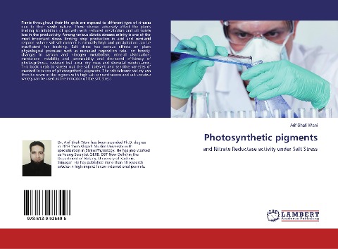 Photosynthetic pigments: and Nitrate Reductase activity under Salt Stress