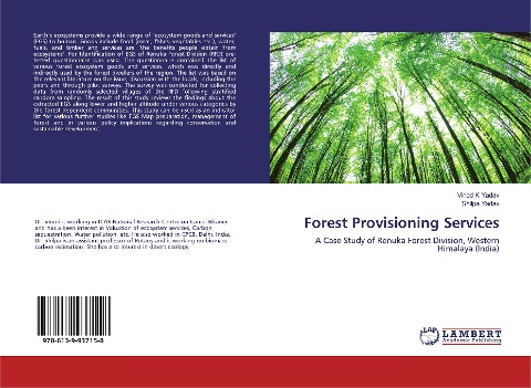Forest Provisioning Services: A Case Study of Renuka Forest Division, Western Himalaya (India)