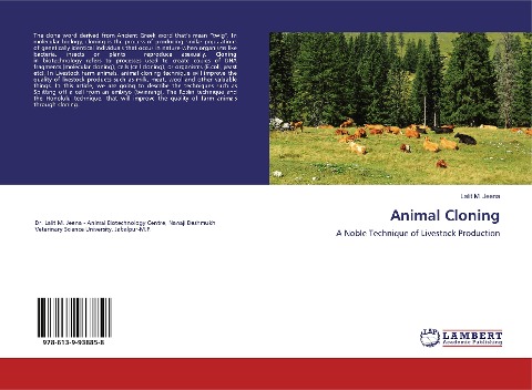 Animal Cloning: A Noble Technique of Livestock Production