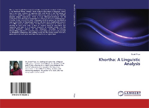 Khortha: A Linguistic Analysis