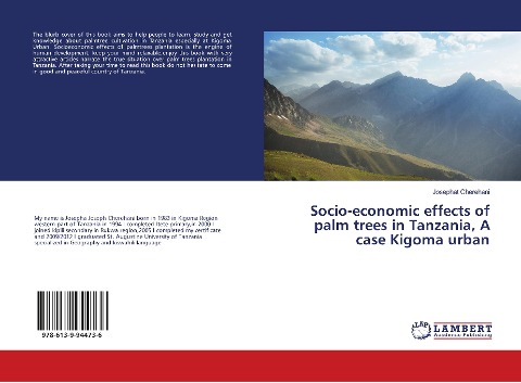 Socio-economic effects of palm trees in Tanzania, A case Kigoma urban