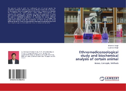 Ethnomedicozoological study and biochemical analysis of certain animal: Basics, Concepts, Methods