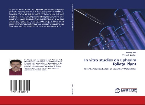 In vitro studies on Ephedra foliata Plant: for Enhanced Production of Secondary Metabolites