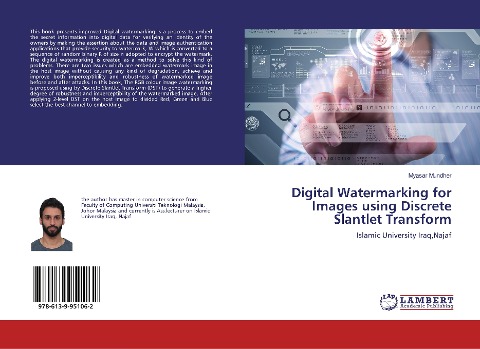 Digital Watermarking for Images using Discrete Slantlet Transform: Islamic University Iraq,Najaf
