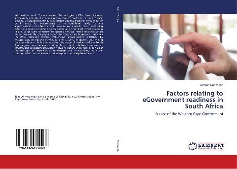 Factors relating to eGovernment readiness in South Africa: A case of the Western Cape Government