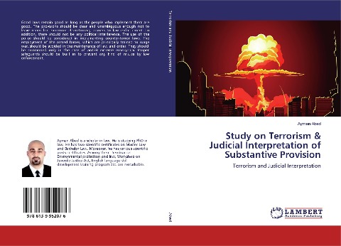Study on Terrorism & Judicial Interpretation of Substantive Provision: Terrorism and Judicial Interpretation