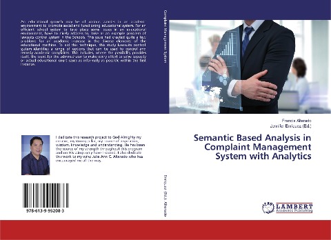 Semantic Based Analysis in Complaint Management System with Analytics