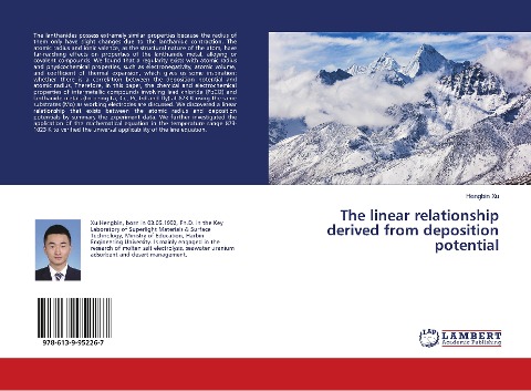 The linear relationship derived from deposition potential