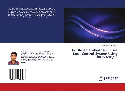 IoT Based Embedded Smart Lock Control System Using Raspberry Pi