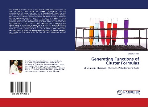Generating Functions of Cluster Formulas: of Osmium, Rhodium, Rhenium, Palladium and Gold