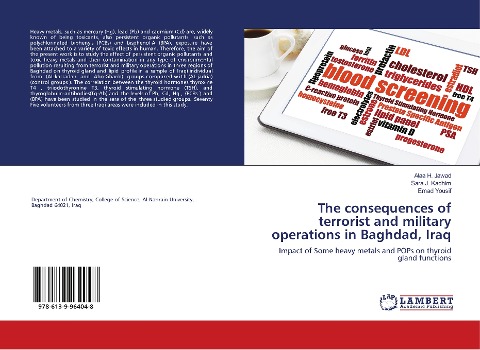 The consequences of terrorist and military operations in Baghdad, Iraq: Impact of Some heavy metals and POPs on thyroid gland functions