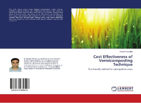 Cost Effectiveness of Vermicomposting Technique: Eco-friendly method for metropolitan areas