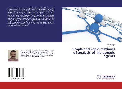 Simple and rapid methods of analysis of therapeutic agents