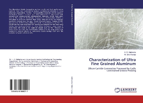 Characterization of Ultra Fine Grained Aluminum: Silicon Carbide Composites Processed by Cyclic Constrained Groove Pressing