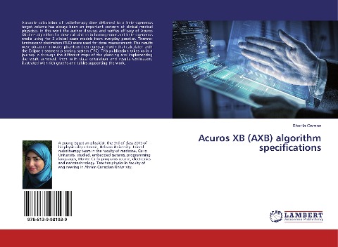 Acuros XB (AXB) algorithm specifications