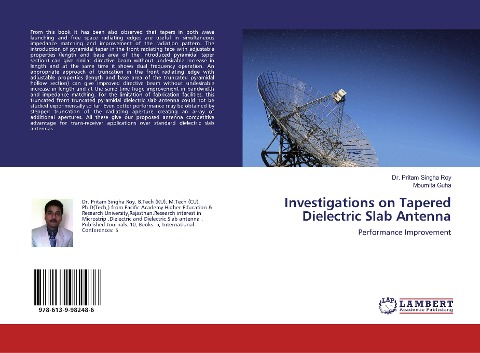 Investigations on Tapered Dielectric Slab Antenna: Performance Improvement