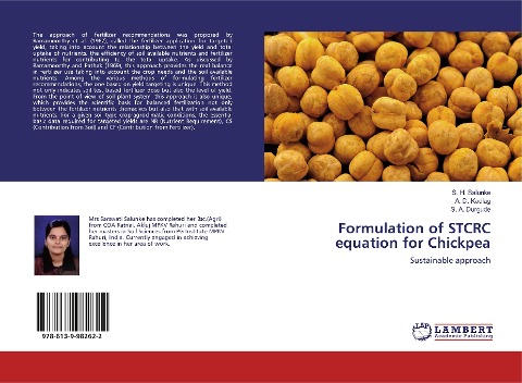 Formulation of STCRC equation for Chickpea: Sustainable approach