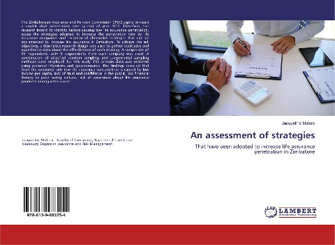 An assessment of strategies: That have been adopted to increase life assurance penetration in Zimbabwe
