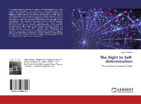 The Right to Self-determination: The Southern Cameroon Claim